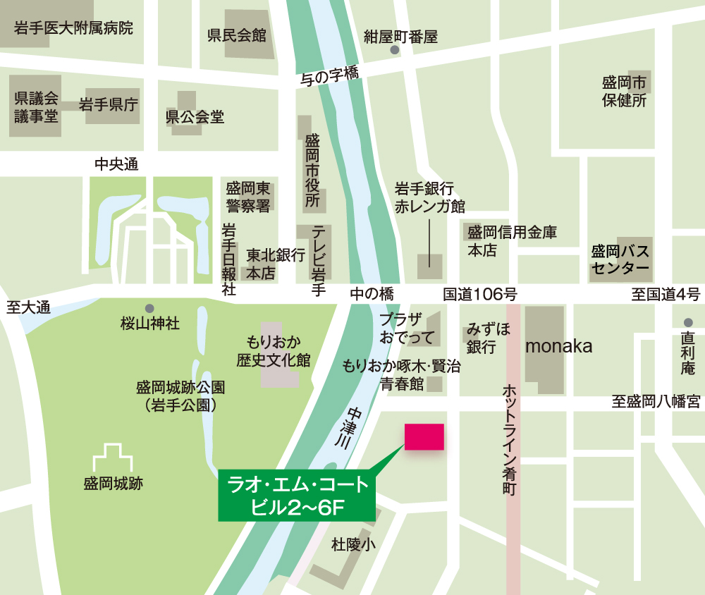 周辺マップ